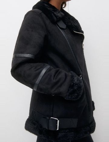 Jacheta Pull&Bear, negru