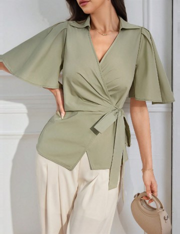 Bluza SHEIN, verde