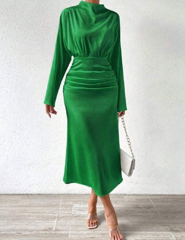 Rochie medie SHEIN, verde