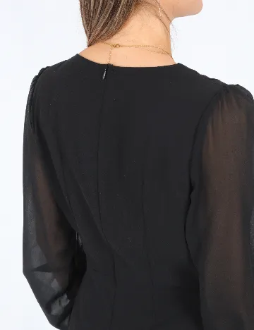 Rochie scurta SHEIN, negru Negru