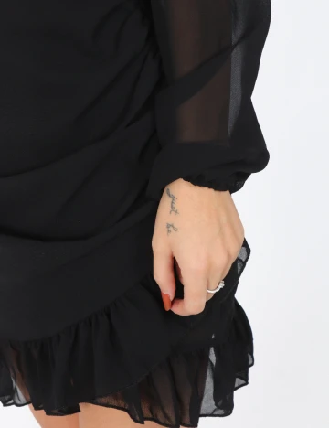 Rochie scurta SHEIN, negru Negru