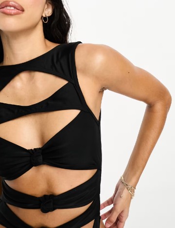 Costum de baie Public Desire, negru