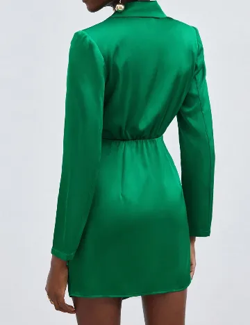 Rochie scurta SHEIN, verde Verde