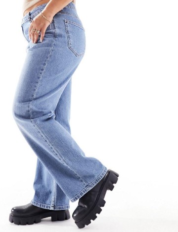 Blugi ASOS Curve, albastru