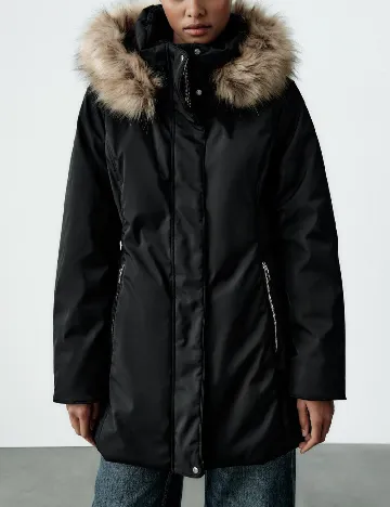 Geaca Zara, negru Negru