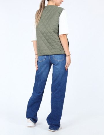Vesta reversibila Converse All Star, verde/negru