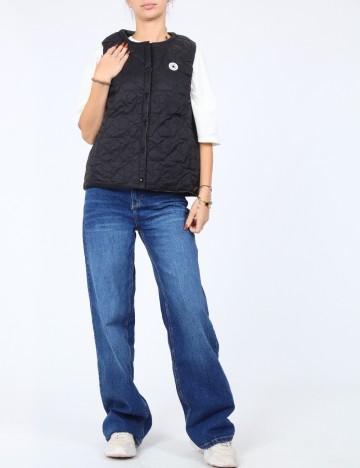 Vesta reversibila Converse All Star, verde/negru