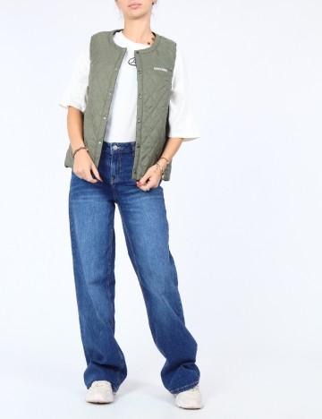 Vesta reversibila Converse All Star, verde/negru