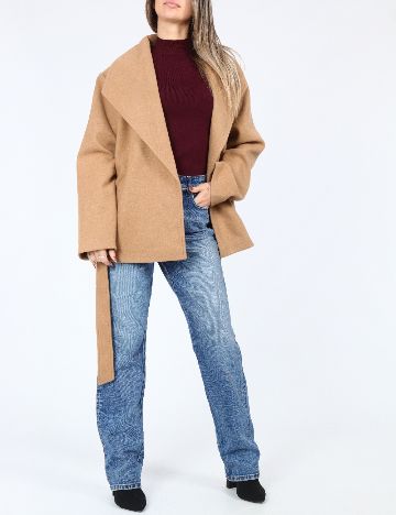 Palton Vero Moda, maro