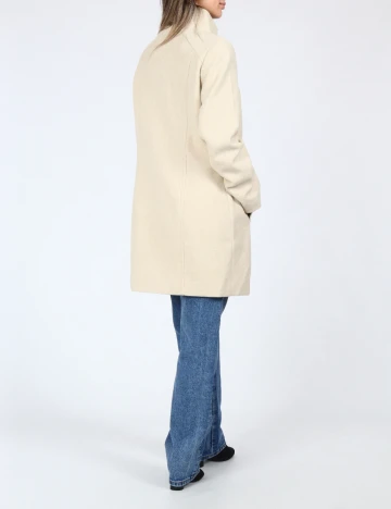 Palton Vero Moda, crem Crem