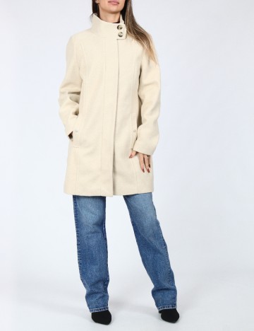 Palton Vero Moda, crem