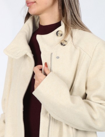 Palton Vero Moda, crem