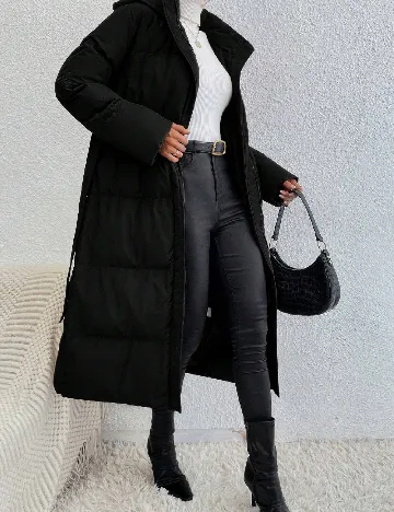 Geaca SHEIN, negru Negru