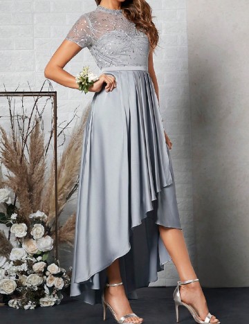 Rochie medie SHEIN, gri