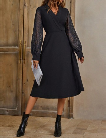 Rochie medie SHEIN, negru