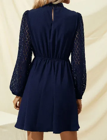 Rochie scurta SHEIN, bleumarin inchis Albastru