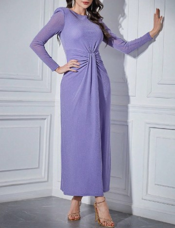 Rochie lunga SHEIN, mov
