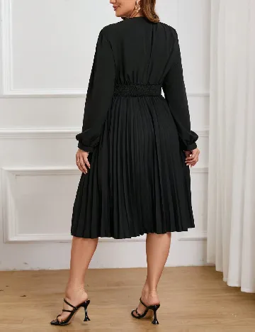 Rochie medie SHEIN CURVE, negru Negru