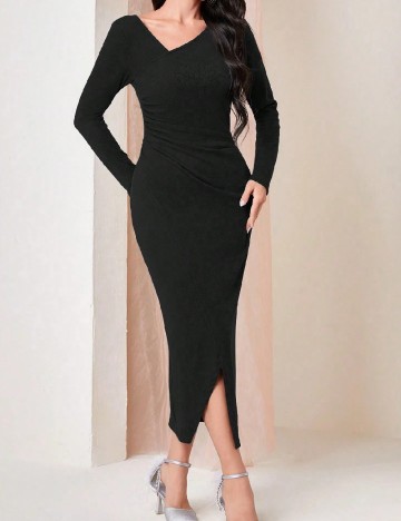 Rochie lunga SHEIN, negru