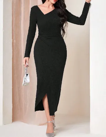 Rochie lunga SHEIN, negru Negru