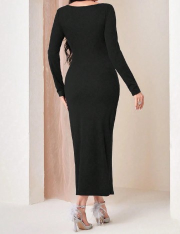 Rochie lunga SHEIN, negru