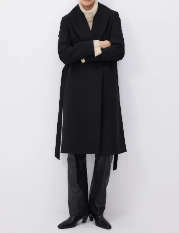 Palton Reserved, negru Negru