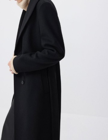 Palton Reserved, negru