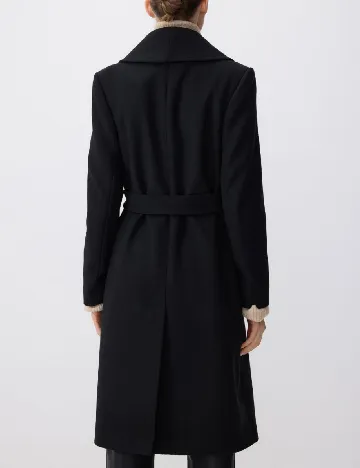 Palton Reserved, negru Negru