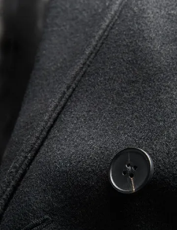 Palton Reserved, negru Negru
