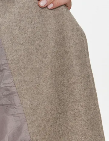 Palton Vero Moda, bej Crem