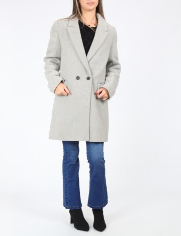Palton Stradivarius, gri
