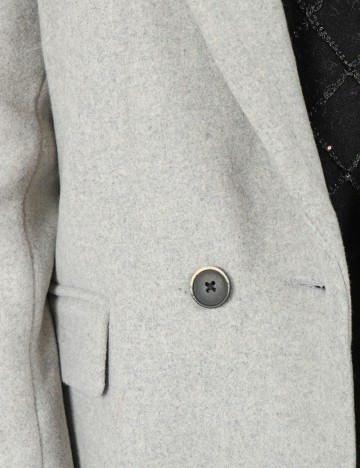 Palton Stradivarius, gri
