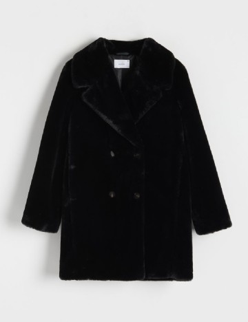 Palton Reserved, negru