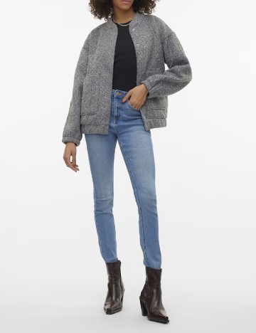 Jacheta Vero Moda, gri