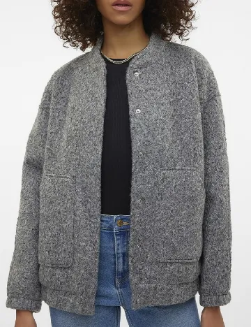 Jacheta Vero Moda, gri Gri