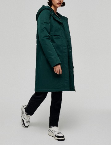 Geaca House Brand, verde