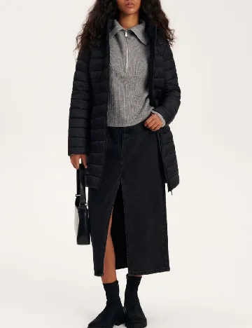 Geaca Reserved, negru Negru