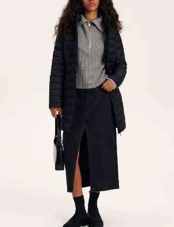 Geaca Reserved, negru Negru