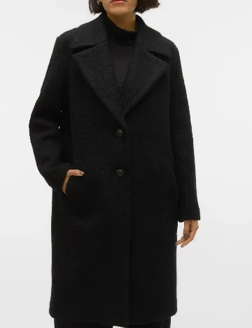 Palton Vero Moda, negru Negru