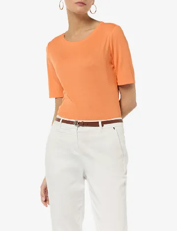 Bluza Comma, portocaliu Portocaliu