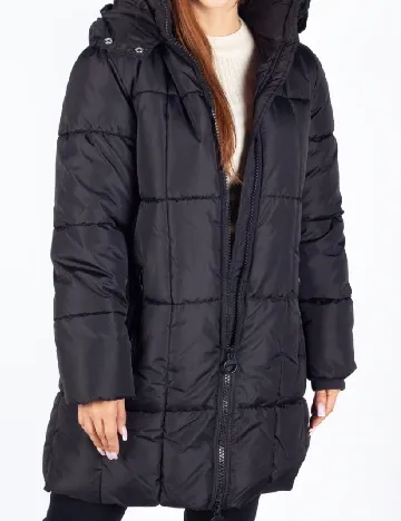 Geaca Jacqueline de Yong, negru Negru
