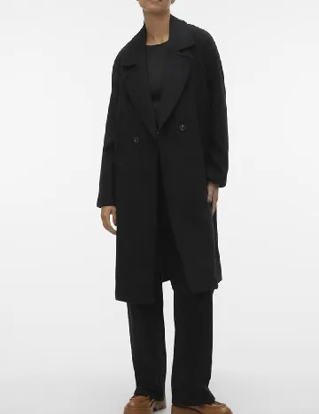 Palton Vero Moda, negru Negru