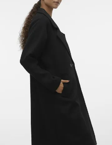Palton Vero Moda, negru Negru