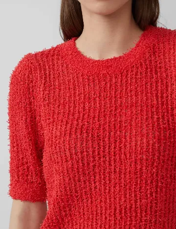 Bluza Q/S, rosu Rosu
