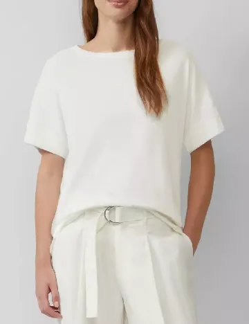 Bluza s.Oliver, alb Alb