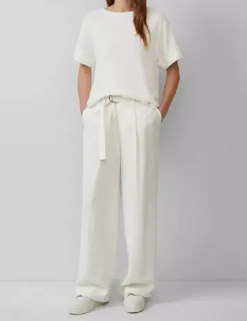 Bluza s.Oliver, alb Alb
