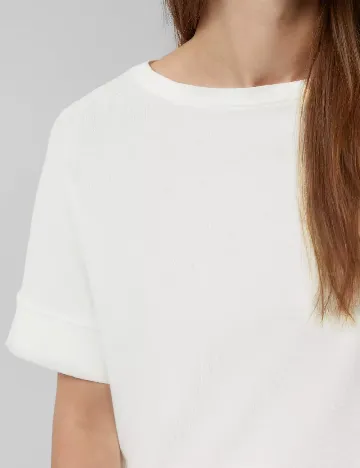 Bluza s.Oliver, alb Alb