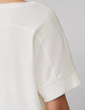 Bluza s.Oliver, alb Alb