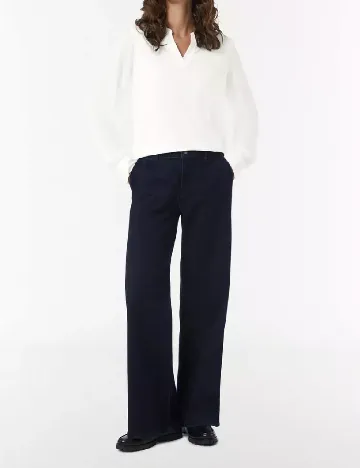 Bluza Comma, alb Alb
