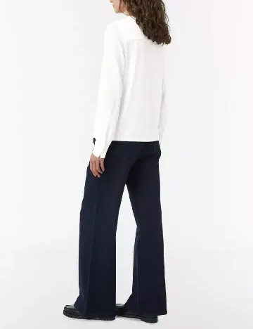 Bluza Comma, alb Alb